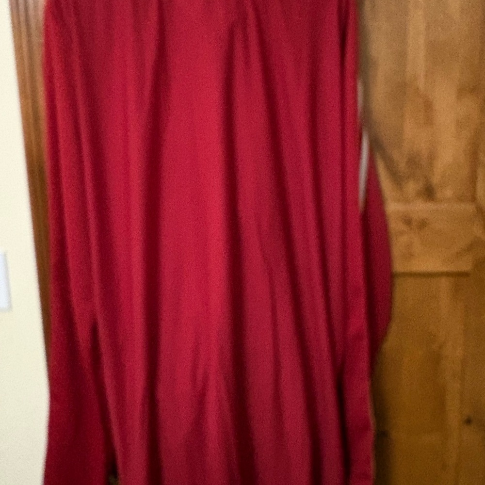 Adidas Men's Red lightweight track jacket 2XL Tall - Picture 2 of 3